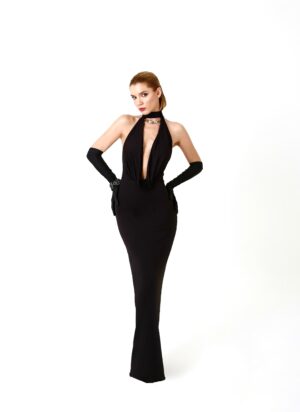 Elvira Dress in Nightshade