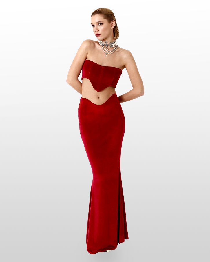 Hydra Skirt in Ruby